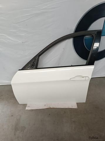 Deur portier linksvoor BMW 3 serie E90 E91 + LCi Alpinweiss  beschikbaar voor biedingen