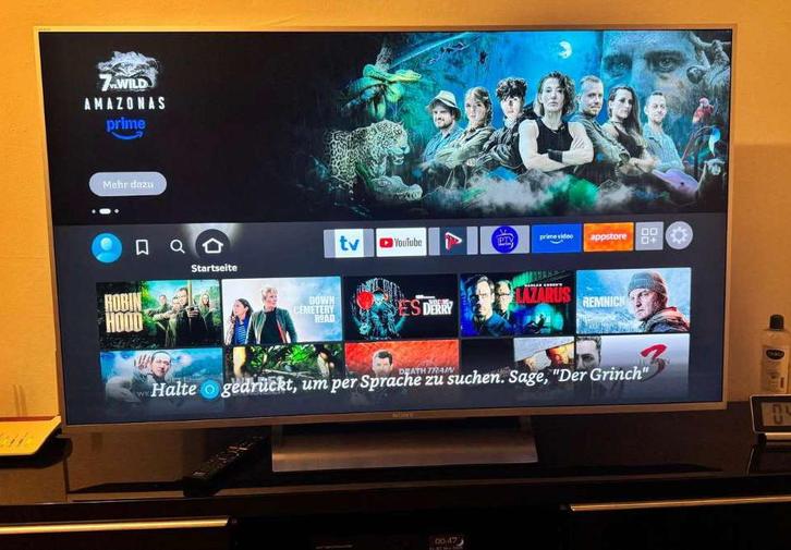 Sony Bravia Smart 4K UHD Android 55” tv in zeer goede staat, Audio, Tv en Foto, Televisies, Zo goed als nieuw, 100 cm of meer