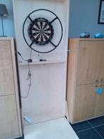 Dartsblok in kast, Sport en Fitness, Ophalen, Gebruikt, Dartbord