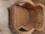 Rotan zetel, Huis en Inrichting, Fauteuils, Ophalen, 100 tot 125 cm, Riet of Rotan, Zo goed als nieuw