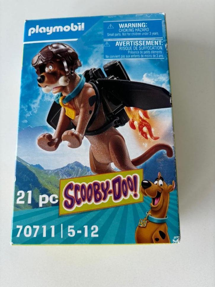 Playmobil (7071) Scooby-Doo Piloot, Kinderen en Baby's, Speelgoed | Playmobil, Zo goed als nieuw, Complete set, Ophalen