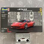 Revell Ferrari 458 Italia + C1 Models transkit, Hobby en Vrije tijd, Modelbouw | Auto's en Voertuigen, Verzenden, Zo goed als nieuw