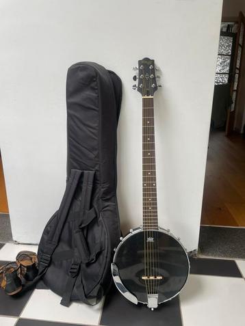 stagg banjo - gitaar 6 snaren, Musique & Instruments, Enlèvement, Utilisé, Autres types