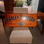 harley davidson emaille reclamebord, Verzamelen, Ophalen of Verzenden, Reclamebord