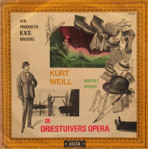 K.V.S. Brussel – De Driestuivers Opera, Cd's en Dvd's, Vinyl | Filmmuziek en Soundtracks, Gebruikt, 12 inch, Ophalen of Verzenden
