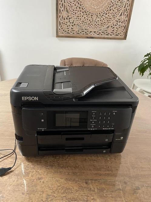 Epson workforce WF-7720, Informatique & Logiciels, Imprimantes, Comme neuf, All-in-one, Fax, Impression couleur, Copier, Courrier