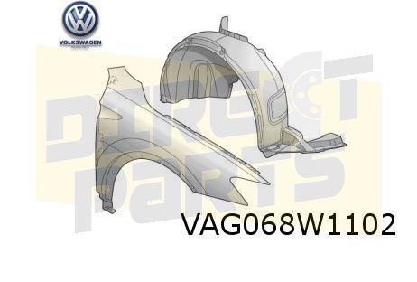 Volkswagen Tiguan (9/20-) Voorscherm Rechts Origineel! 5NA82, Auto-onderdelen, Carrosserie, Spatbord, Volkswagen, Nieuw, Verzenden