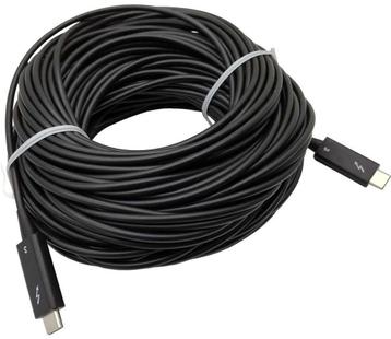 Corning thunderbolt 3 fiber optic cable 25m beschikbaar voor biedingen