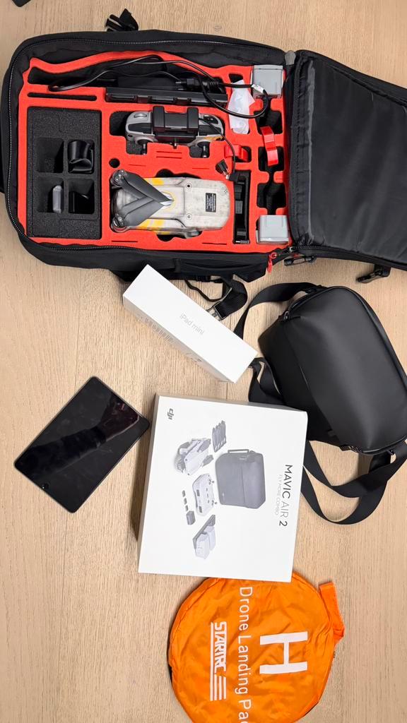 DJI Mavic Air 2 Fly More Combo, Audio, Tv en Foto, Drones, Zo goed als nieuw, Ophalen of Verzenden