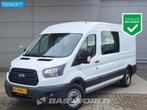 Ford Transit 130pk L3H2 Dubbel Cabine 7pers. Airco Trekhaak, Te koop, Airconditioning, Gebruikt, Ford