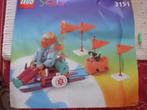 LEGO SCALA 3151 RARE(vintage) met plattegrond zonder doos, Ophalen of Verzenden, Zo goed als nieuw, Complete set, Lego