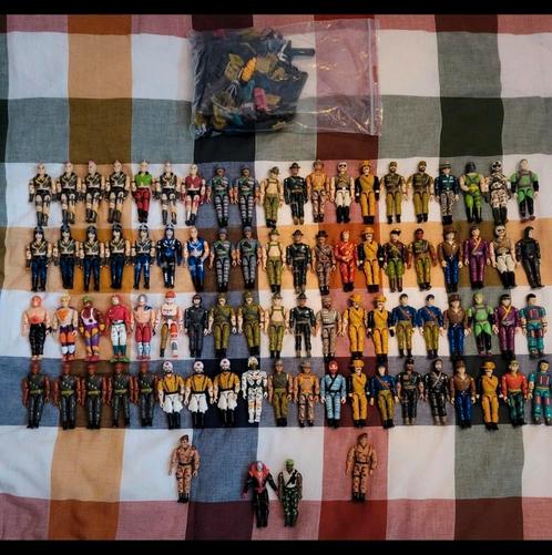 The Corps Lanard & Gi Joe vintage jaren 80/90 enorm lot, Verzamelen, Complete verzamelingen en Collecties, Ophalen