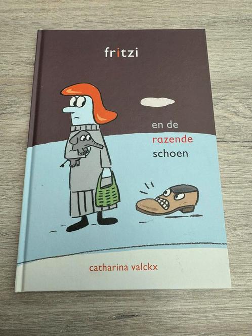 Catharina Valckx - Fritzi en de razende schoenen, Boeken, Prentenboeken en Plaatjesalbums, Zo goed als nieuw, Prentenboek, Ophalen