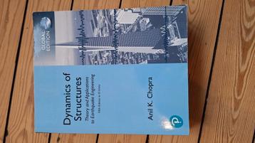 Dynamics of Structures - Chopra - Pearson beschikbaar voor biedingen