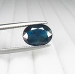 zuiver blauwe saffier met certificaat, Handtassen en Accessoires, Edelstenen, Ophalen of Verzenden, Nieuw