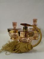 Bohemian glazen toilettafelset, Antiek en Kunst, Curiosa en Brocante, Ophalen of Verzenden