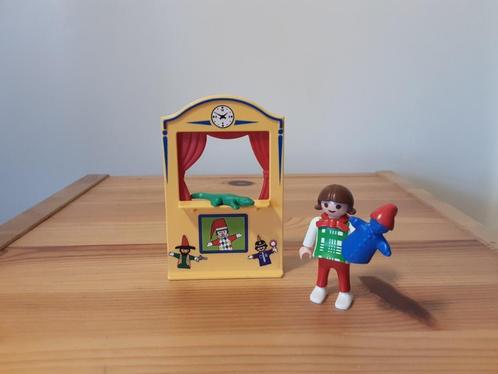 PLaymobil poppenkast - compleet, Kinderen en Baby's, Speelgoed | Playmobil, Zo goed als nieuw, Complete set, Verzenden