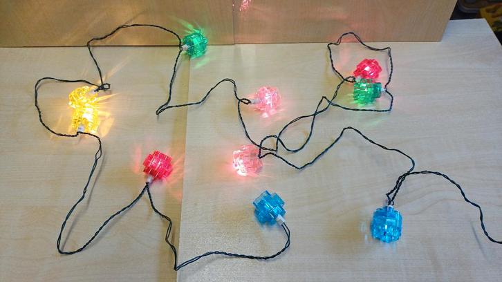 Ancienne guirlande de Noël ( 10 lampes), Divers, Noël, Enlèvement ou Envoi