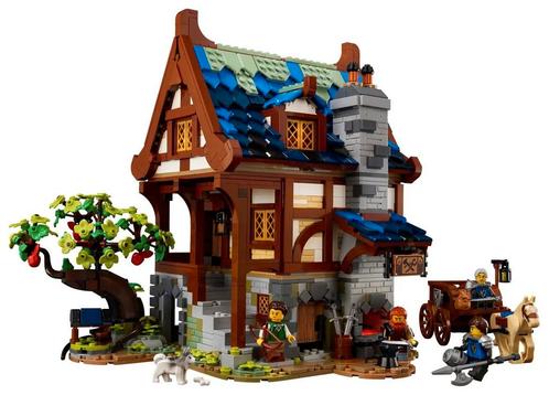 Lego Ideas 21325 - Medieval Blacksmith, Kinderen en Baby's, Speelgoed | Duplo en Lego, Nieuw, Lego, Complete set, Ophalen of Verzenden