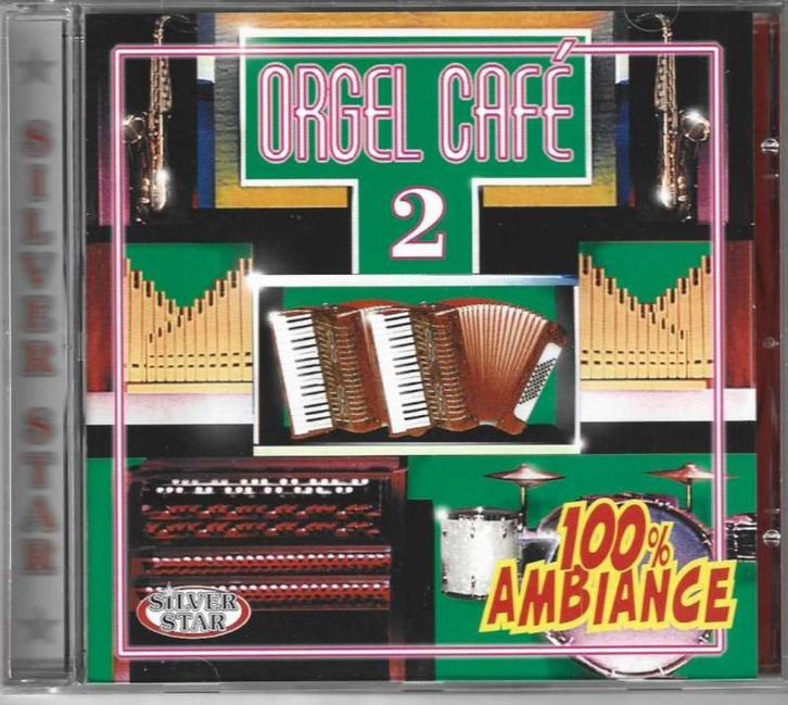 CD Orgel Café 2 100 % Ambiance, Cd's en Dvd's, Cd's | Instrumentaal, Zo goed als nieuw, Ophalen of Verzenden