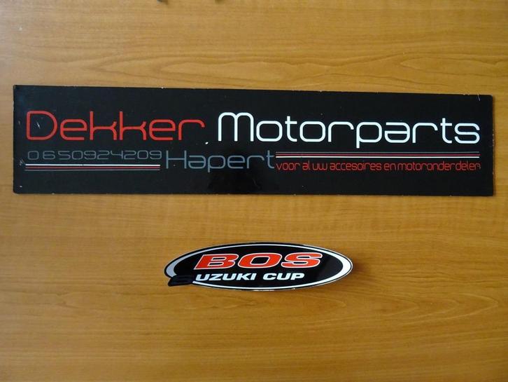 Bos Exhausts Uitlaat / Demper Sticker # Bos Suzuki Cup #, Motos, Accessoires | Autocollants, Enlèvement ou Envoi