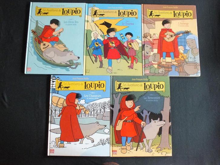 LOUPIO (5 ALBUMS EO)   EDITIONS FLEURUS/EDIFA, Livres, BD, Neuf, Série complète ou Série, Enlèvement ou Envoi