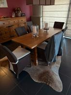Echt eik uitstekende kwaliteit, Huis en Inrichting, Complete eetkamers, Ophalen, Gebruikt