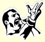 Freddie Mercury sticker #1, Verzamelen, Verzenden, Nieuw