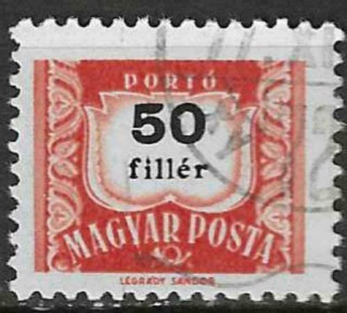 Hongarije 1958/1969 - Yvert 228BTX - Taxzegel (ST), Postzegels en Munten, Postzegels | Europa | Hongarije, Gestempeld, Verzenden