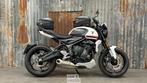 Triumph Trident 660 mat Crystal White, Motoren, 3 cilinders, ABS, Meer dan 35 kW, Minimaal motorrijbewijs A2