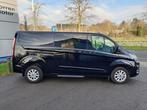 Ford Transit Custom GB TDCi 320L L2H1 Limited, Auto's, Monovolume, Zwart, Zwart, 96 kW