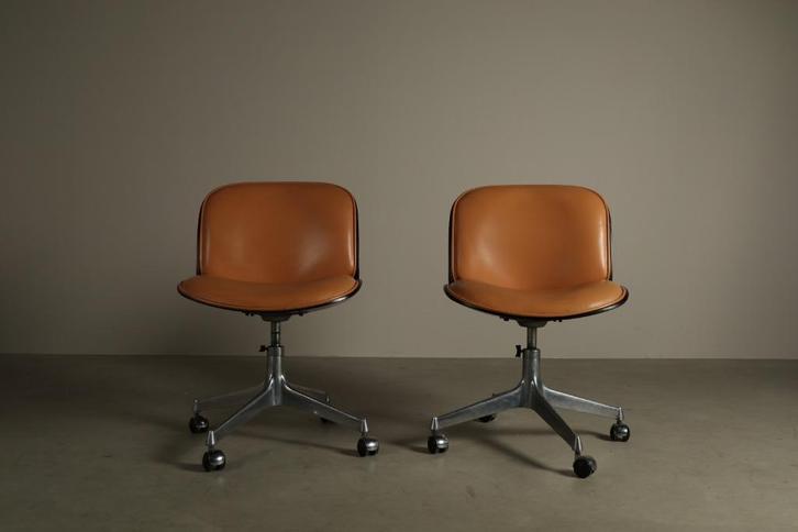 Office chairs for MIM Roma, Italy 1960s, Zakelijke goederen, Kantoor en Winkelinrichting | Kantoormeubilair en Inrichting, Gebruikt