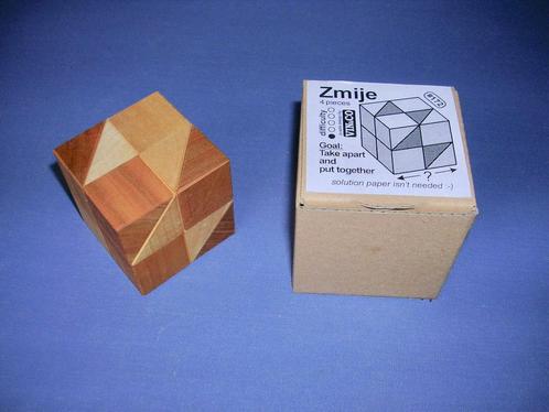 Breinbreker puzzel hout Vinco Zmije, Hobby en Vrije tijd, Denksport en Puzzels, Nieuw, Rubik's of 3D-puzzel, Ophalen of Verzenden