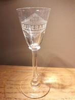 Oude Baan Supra Fijne Schiedam borrelglas, jeneverglas _14, Ophalen of Verzenden, Gebruikt, Borrel- of Shotglas
