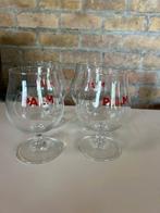 4 Palm bierglazen te koop, Ophalen, Gebruikt