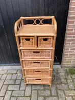 Rotan kastje met laden, Huis en Inrichting, Ophalen, Zo goed als nieuw
