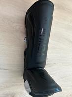 Bokshandschoenen VENUM zwart + scheenbeschermers L ( 14 oz), Enlèvement, Neuf, Gants de boxe