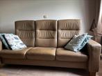 Lederen salon + voetenbank/opbergkoffer; Stressless, Ophalen, Gebruikt