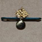 Rijkswacht Speld Goudkleurig, Verzamelen, Militaria | Algemeen, Ophalen of Verzenden, Rijkswacht, Embleem of Badge