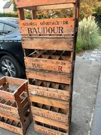SOURCE DE BAUDOUR houten kist, Ophalen of Verzenden