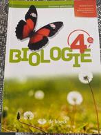 Manuel scolaire Biologie 4e sciences générales, Ophalen, ASO, Biologie, Zo goed als nieuw