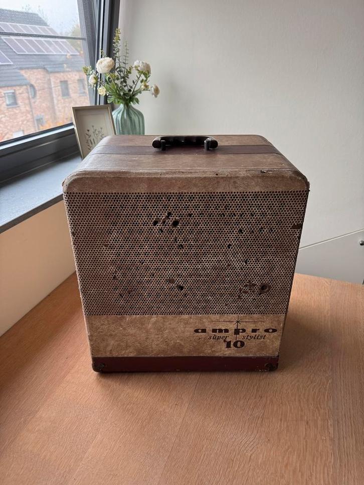 Speaker Cabinet Ampro met Jensen, Muziek en Instrumenten, Snaarinstrumenten | Gitaren | Elektrisch, Gebruikt, Ophalen