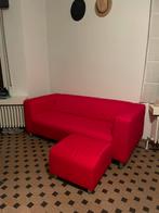 IKEA Klippan zetel + poef, Enlèvement, Comme neuf, Deux personnes