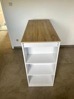 Hoge tafel met lade rek, Ophalen, Gebruikt, 100 tot 150 cm, Tot twee personen