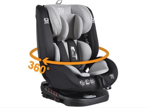 Cangaroo Serengeti Grey Isofix 360º 0-36 kg Autostoel, Kinderen en Baby's, Kinderstoelen, Nieuw, Overige typen, Aanschuifbaar