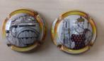 2 champagnecapsules, Verzamelen, Ophalen of Verzenden
