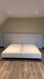 Boxspring Sleepworld, Huis en Inrichting, Slaapkamer | Boxsprings, Ophalen, Beige, Tweepersoons, Zo goed als nieuw