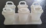 Tupperware vorm voor 6 waterijsjes, Enlèvement ou Envoi, Comme neuf, Blanc, Autres types