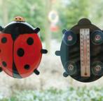 Thermomètre Coccinelle, Envoi, Neuf, Thermomètre extérieur