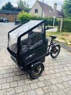 Elektrische bakfiets 3 wieler zwart Black iron horse ibex, Fietsen en Brommers, Fietsen | Bakfietsen, Nieuw, 2 kinderen, Elektrisch